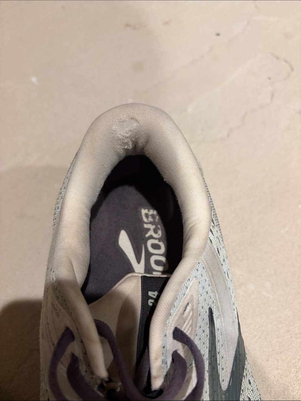 Brooks Women’s Neutral Running Shoes - Light Gray with Dark Gray Accents - Picture 6 of 6
